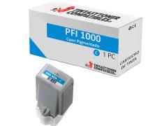 Compatible Canon PFI1000 Cyan Pigmentado