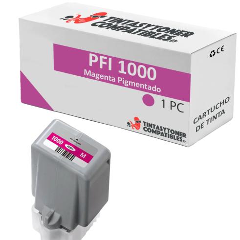 Compatible Canon PFI1000 Magenta Pigmentado