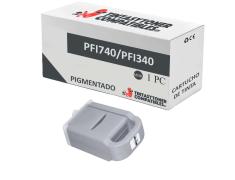 Compatible Canon PFI740/PFI340 Negro Mate Pigmentado