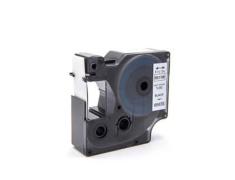 Compatible Dymo 18055 Cinta Tubo Termoretractil Negro / Blanco