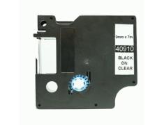 Compatible Dymo D1 40910 Negro / Transparente