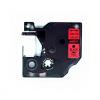 Compatible Dymo D1 45017 Negro / Rojo