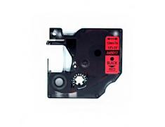 Compatible Dymo D1 45017 Negro / Rojo
