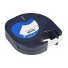 Compatible Dymo LetraTag S0721510 Negro / Blanco