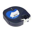 Compatible Dymo LetraTag S0721610/S0721660 Negro / Blanco