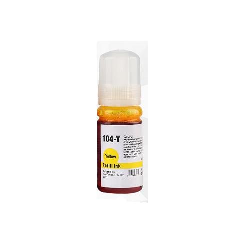 Compatible Epson 104 Amarillo Botella de Tinta
