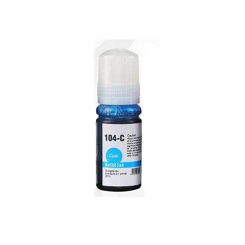 Compatible Epson 104 Cyan Botella de Tinta