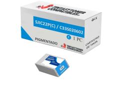 Compatible Epson SJIC22P Cyan Pigmentado