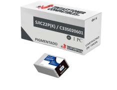Compatible Epson SJIC22P Negro Pigmentado
