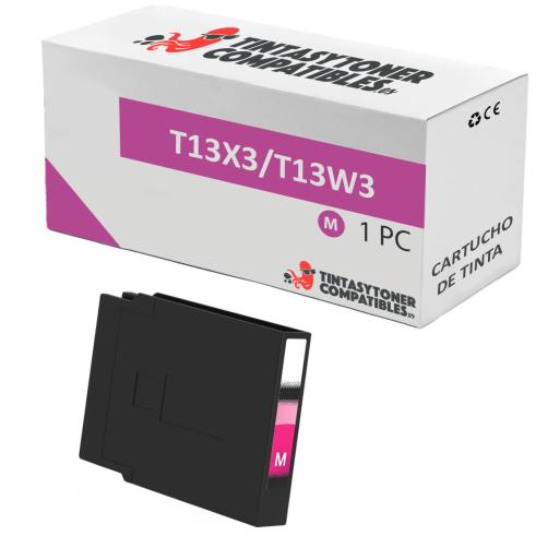 Compatible Epson T13X3/T13W3 Magenta Pigmentado