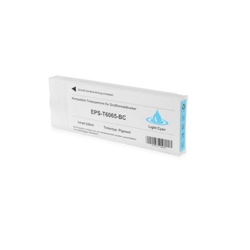 Compatible EPSON T6065 Cyan Light