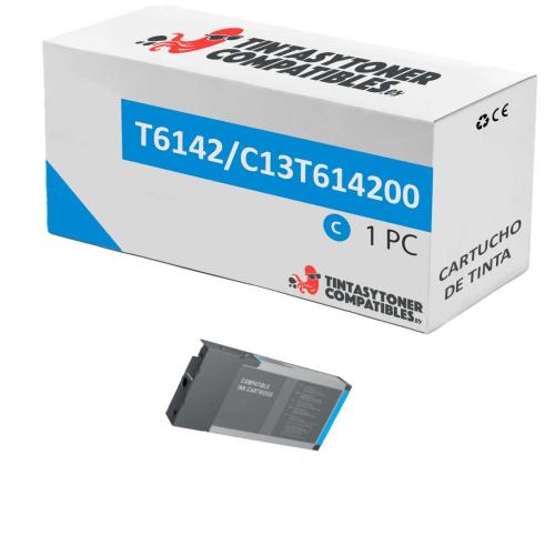 Compatible Epson T6142 Cyan