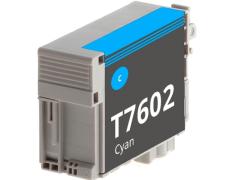 Compatible Epson T7602 Cyan