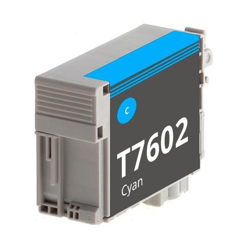 Compatible Epson T7602 Cyan