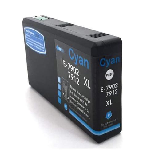 Compatible Epson T7902 / T7912 Cyan