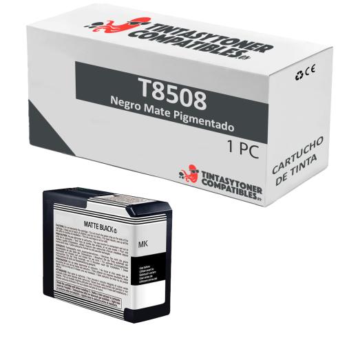 Compatible Epson T8508 Negro Mate Pigmentada