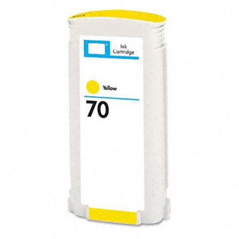 Compatible HP 70 Amarillo de Tinta Pigmentada