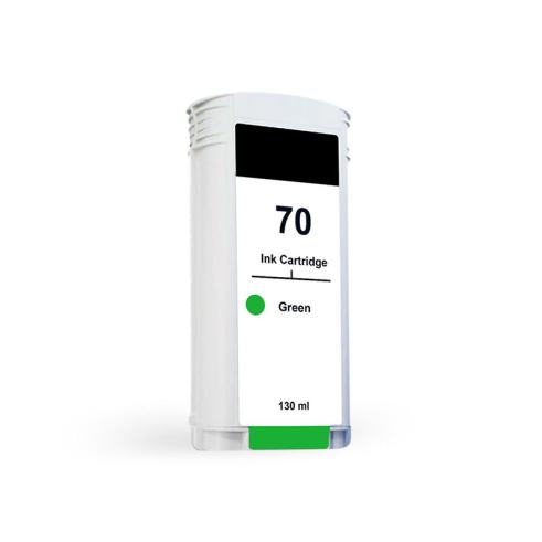 Compatible HP 70 Verde de Tinta Pigmentada