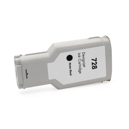 Compatible HP 728XL Negro Mate