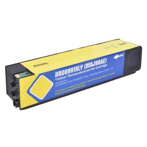 COMPATIBLE HP 991X / 991A AMARILLO PIGMENTADO REMANUFACTURADO