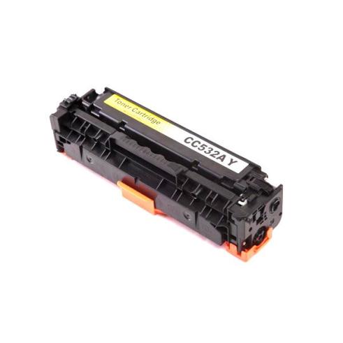 Compatible HP CC532A Amarillo