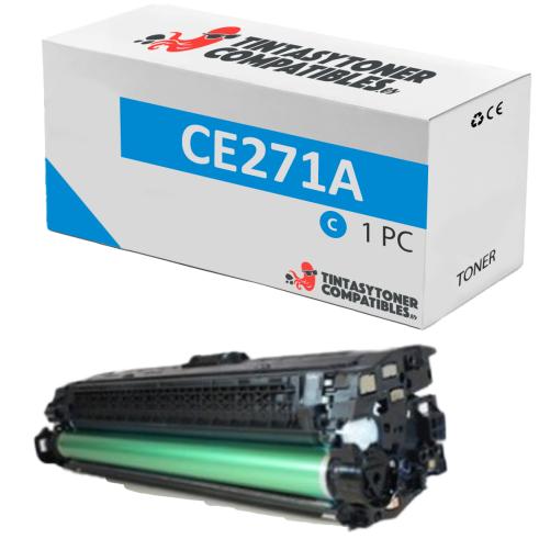 Compatible HP CE271A / 650A Cyan