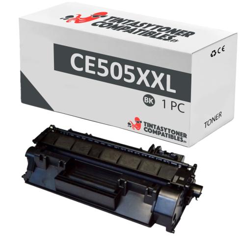 Compatible HP CE505XXL Negro