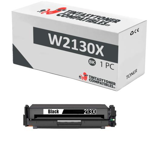 Compatible HP W2130X / HP 213X Negro