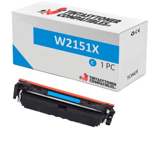 Compatible HP W2151X Cyan