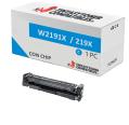 Compatible HP W2191X Cyan