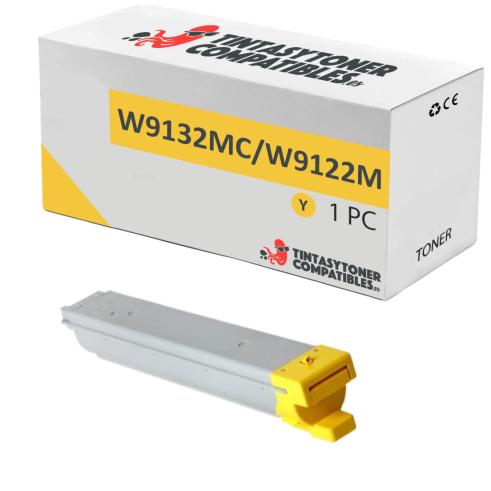 Compatible HP W9132MC/W9122MC Amarillo