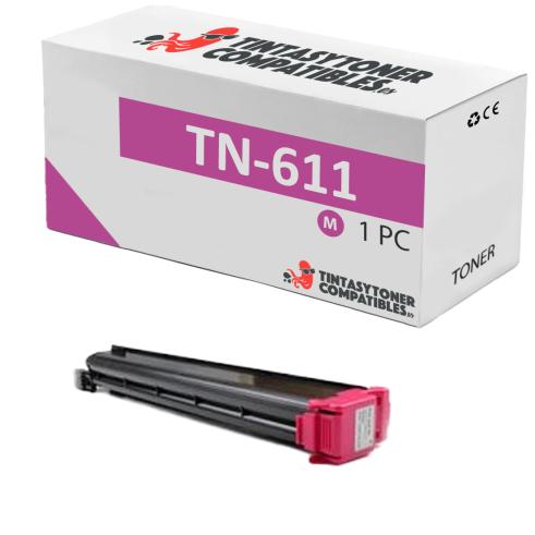 Compatible KONICA MINOLTA BIZHUB C451 / C550 / C650 TN-611 Magenta