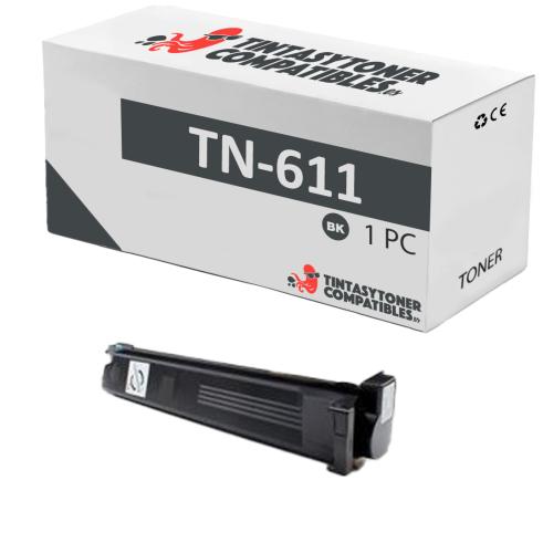 Compatible KONICA MINOLTA BIZHUB C451 / C550 / C650 TN-611 Negro
