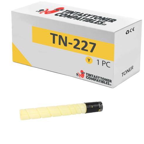 Compatible Konica Minolta TN227 Amarillo