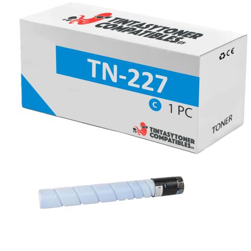 Compatible Konica Minolta TN227 Cyan