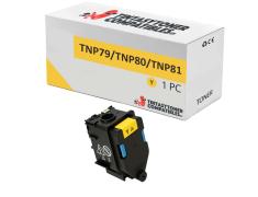 Compatible Konica Minolta TNP79 / TNP80 / TNP81 Amarillo