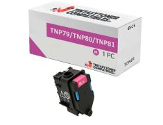 Compatible Konica Minolta TNP79 / TNP80 / TNP81 Magenta