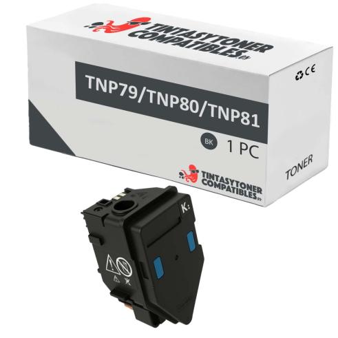 Compatible Konica Minolta TNP79 / TNP80 / TNP81 Negro