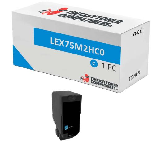Compatible Lexmark 75M2HC0 Cyan