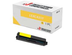 Compatible Lexmark C431 Amarillo