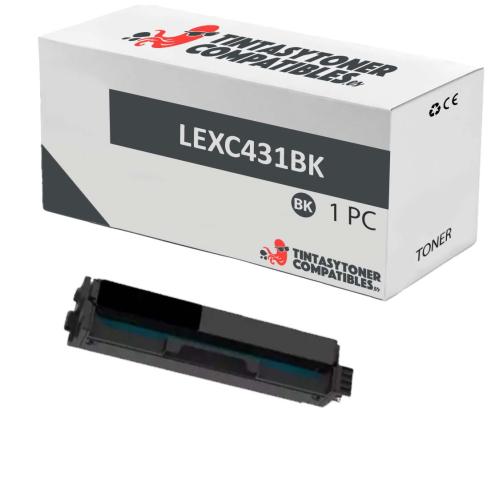 Compatible Lexmark C431 Negro