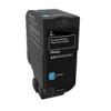 Compatible Lexmark CS421 / CS521 / CS622 / CX421 / CX522 / CX622 / CX625 Cyan