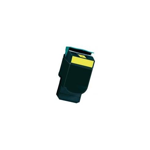Compatible LEXMARK CX410 / CX510 Amarillo