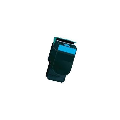 Compatible LEXMARK CX410 / CX510 Cyan