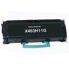 Compatible Lexmark E460 / E462 / X463 / X464 / X466 Negro