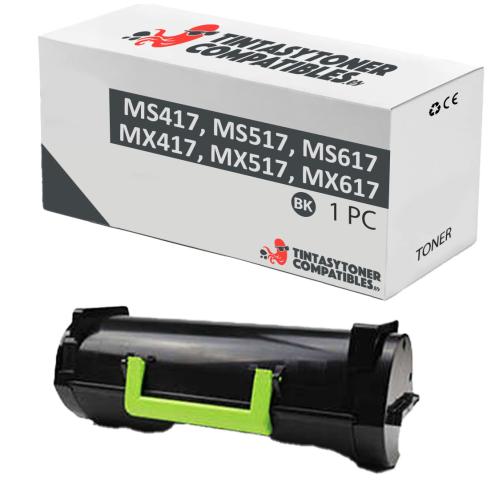 Compatible Lexmark MS417 / MS517 / MS617 / MX417 / MX517 / MX617 Negro