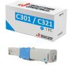 Compatible OKI C301 DN / C321 DN Cyan