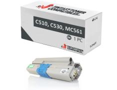 Compatible OKI C510 C530 MC561 Negro