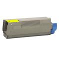 Compatible OKI C610 Amarillo