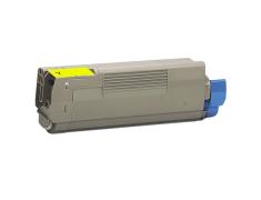 Compatible OKI C610 Amarillo